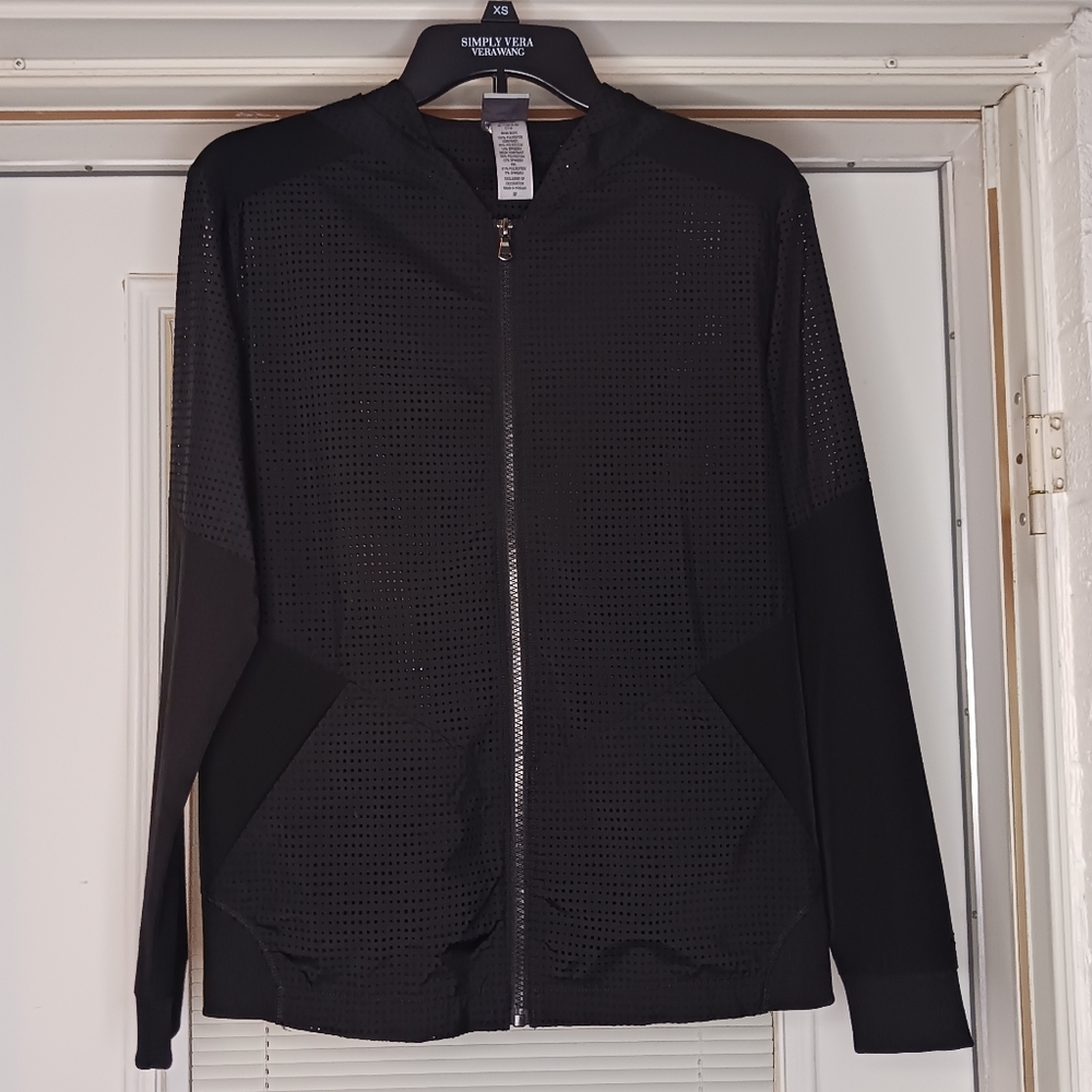 3 for $21 - Champion Black Mesh Jacket Size Medium